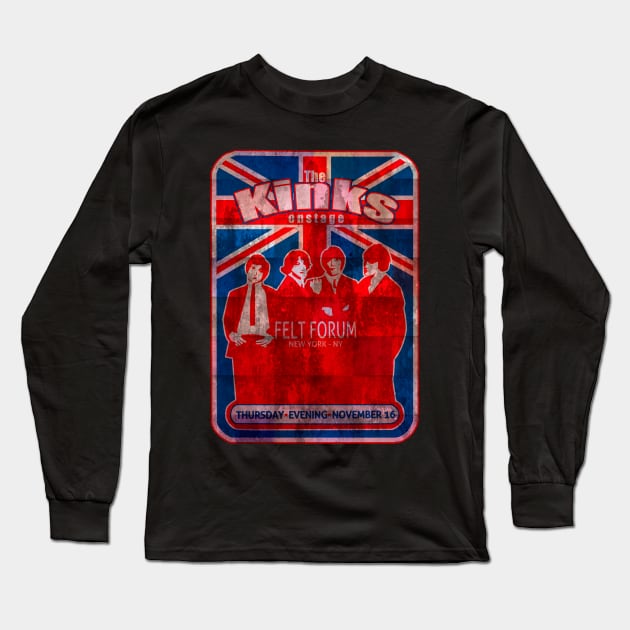 Kinks Long Sleeve T-Shirt by KolekFANART